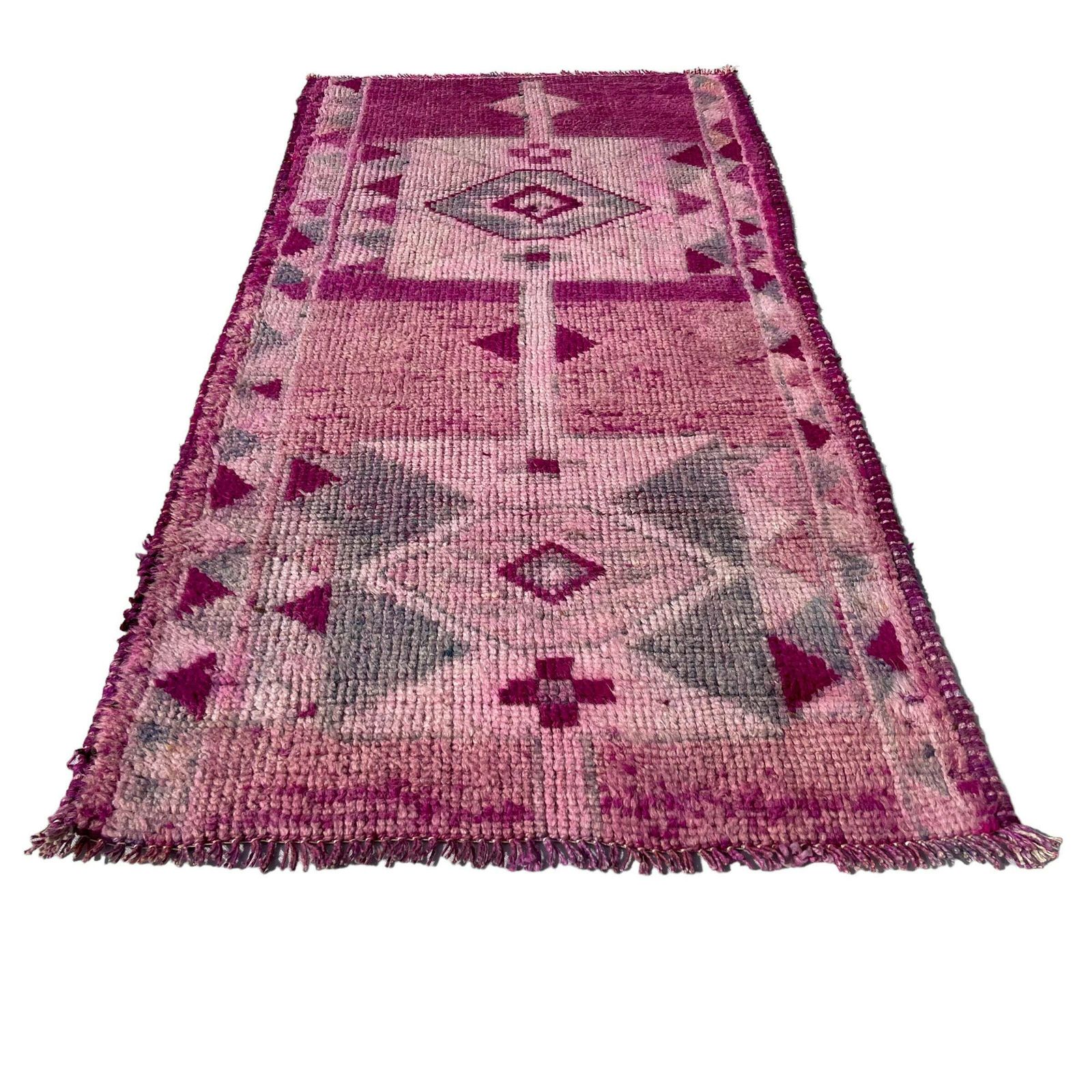 photo for sale Traditional Vintage Kurdish Herki Rug , 170 X 81 Cm