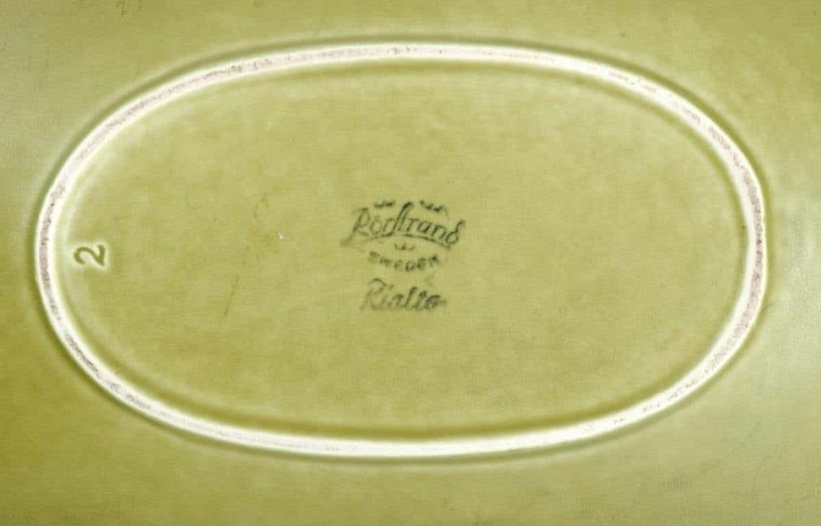Gunnar Nylund (1904–1997) For Rörstrand Rialto Bowl In Ceramic 1960s photo vinterior