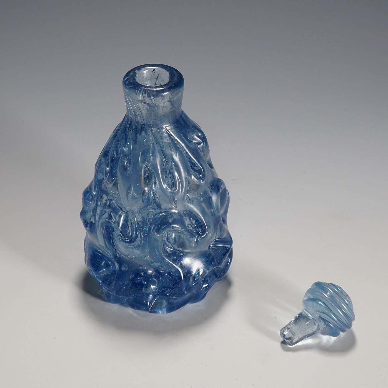 Vintage Murano Art Glass Flacon By Barovier & Toso (Attr.) Ca. 1950 photo buy
