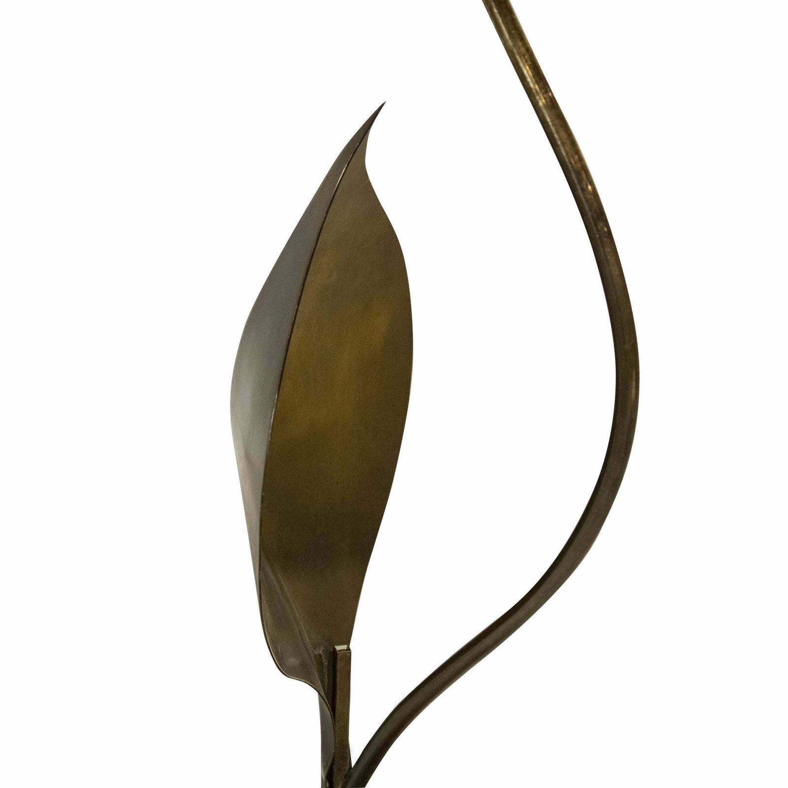 Mid Century Table Lamp With Natural Leaf Motifs, France, 1960s photo 1569.0
