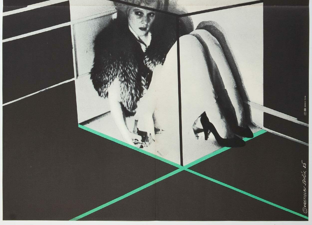 Movie Poster, Veronika Voss, Vratislav ševčík, 1983 photo Art