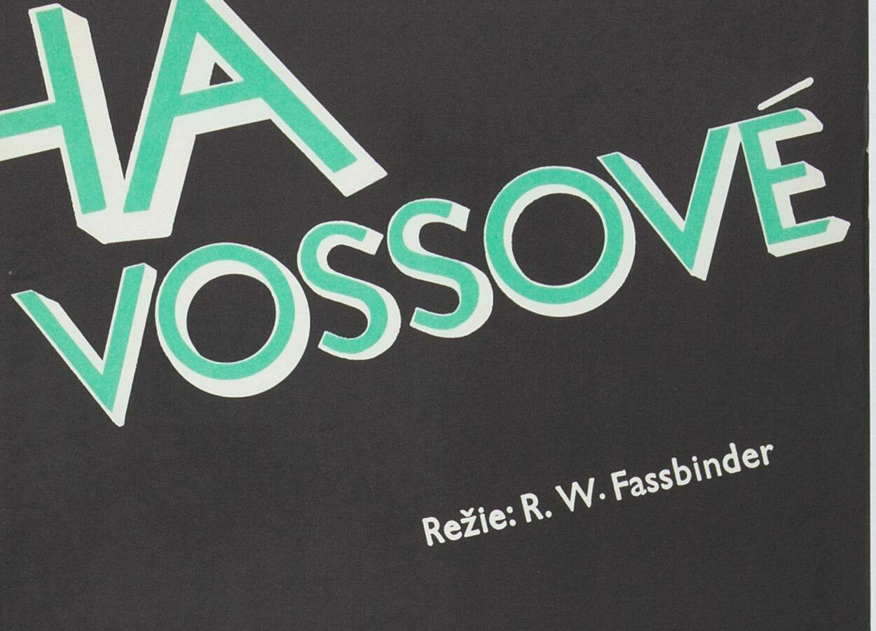 Movie Poster, Veronika Voss, Vratislav ševčík, 1983 photo 271.0