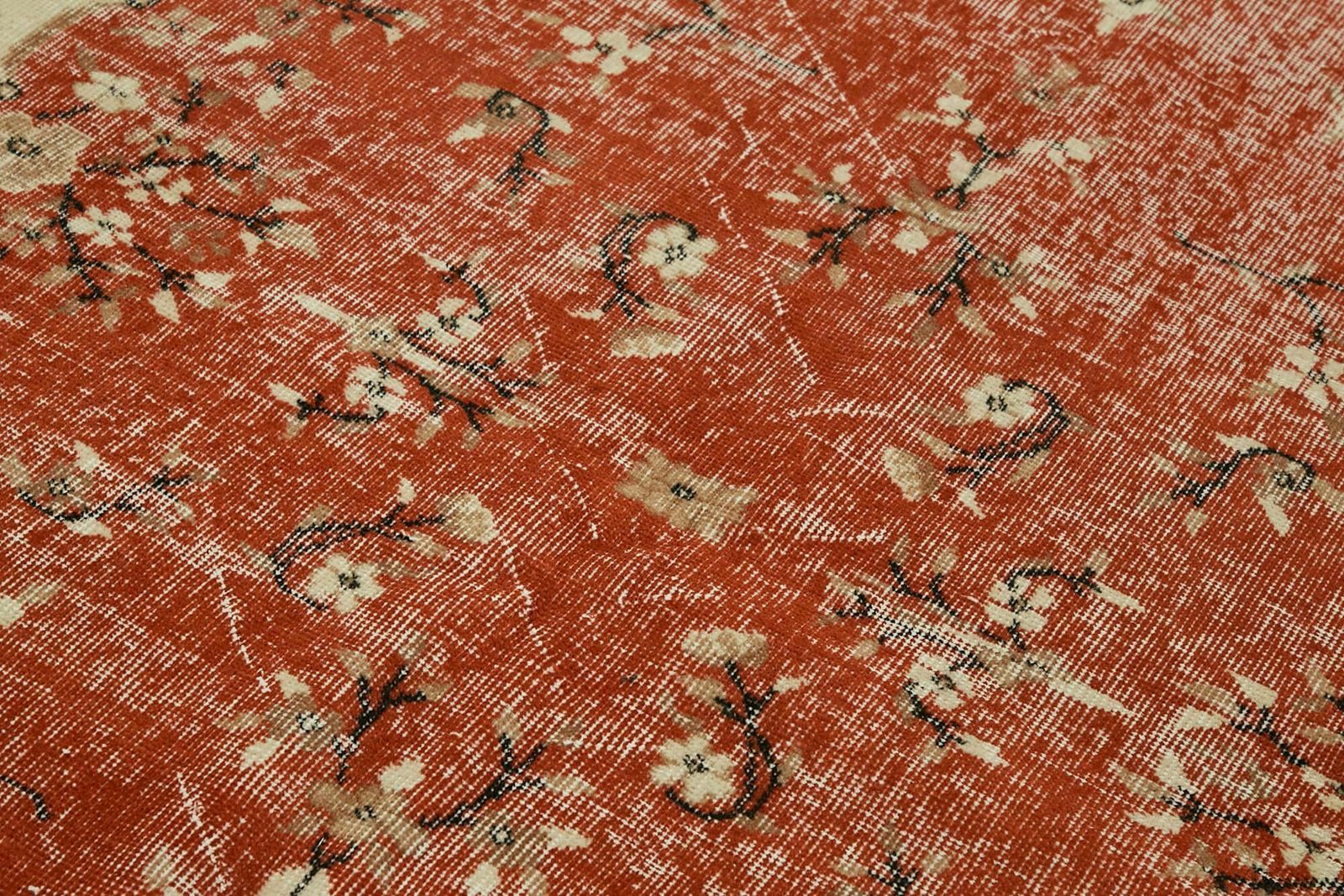 Handmade Turkish 1970's 155 X 258 Cm Beige Vintage Area Rug photo 639.0