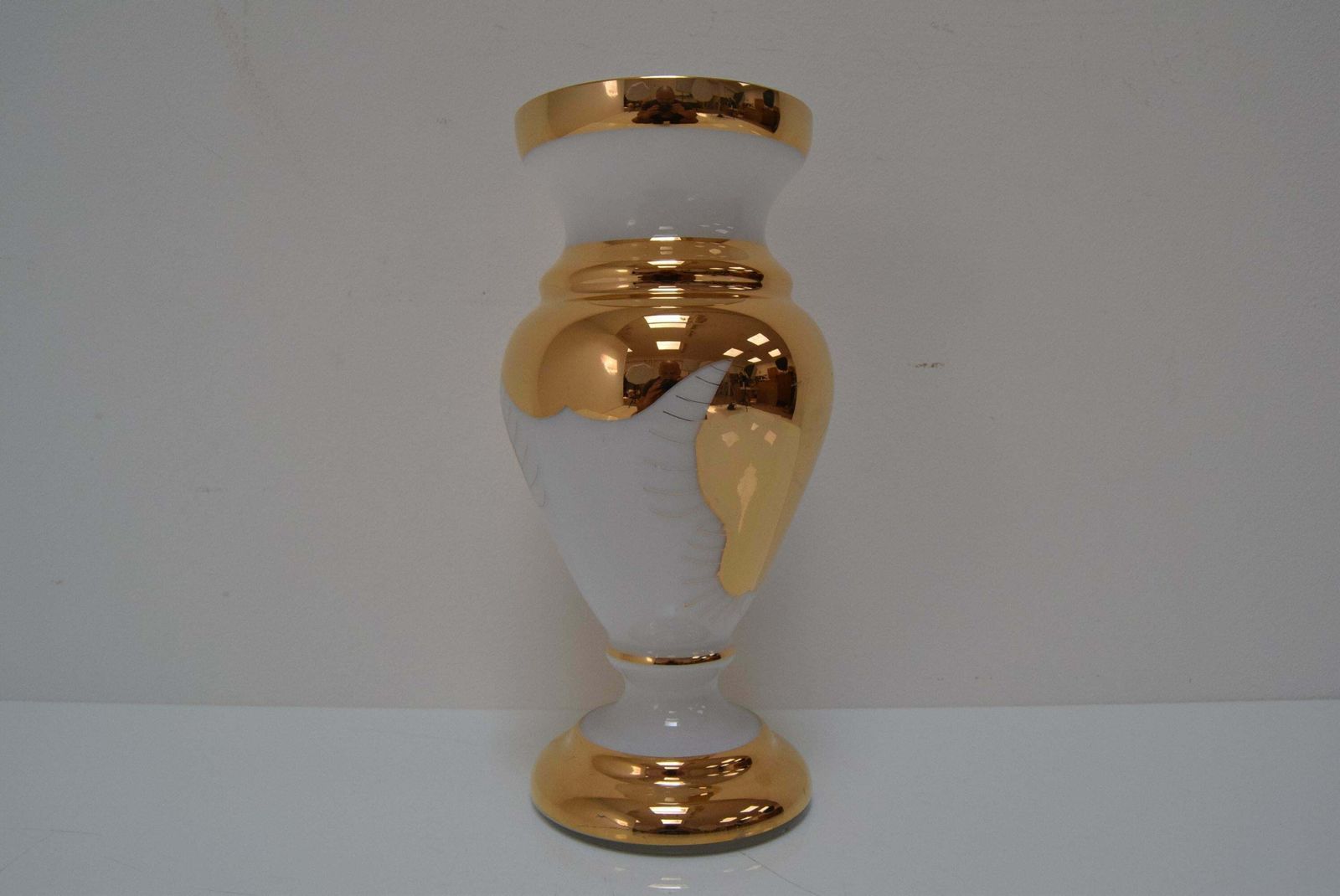 Art Glass Vase, Glasswork Novy Bor, 1960's. photo Home Decor