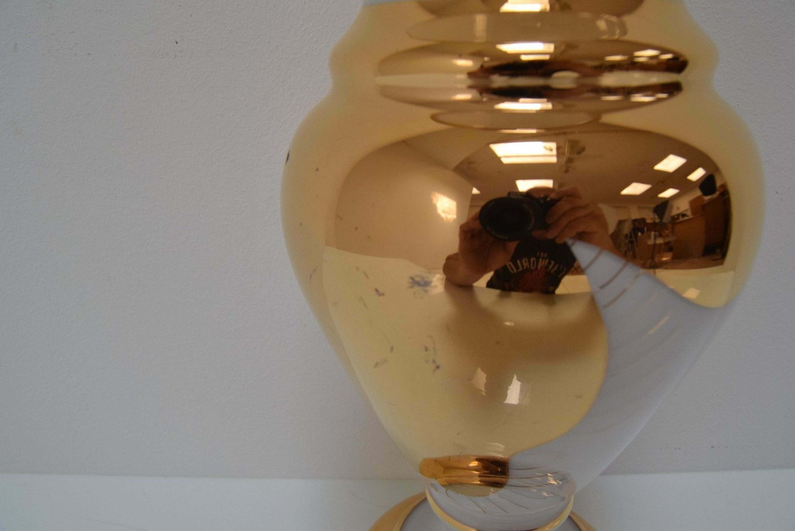 Art Glass Vase, Glasswork Novy Bor, 1960's. photo vinterior