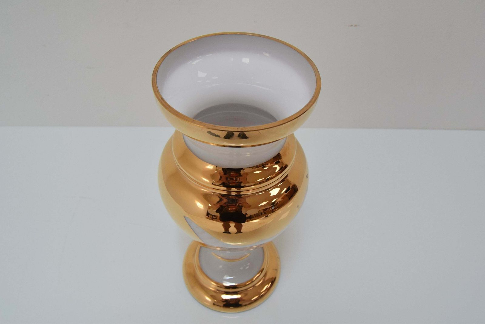photo for sale Art Glass Vase, Glasswork Novy Bor, 1960's.