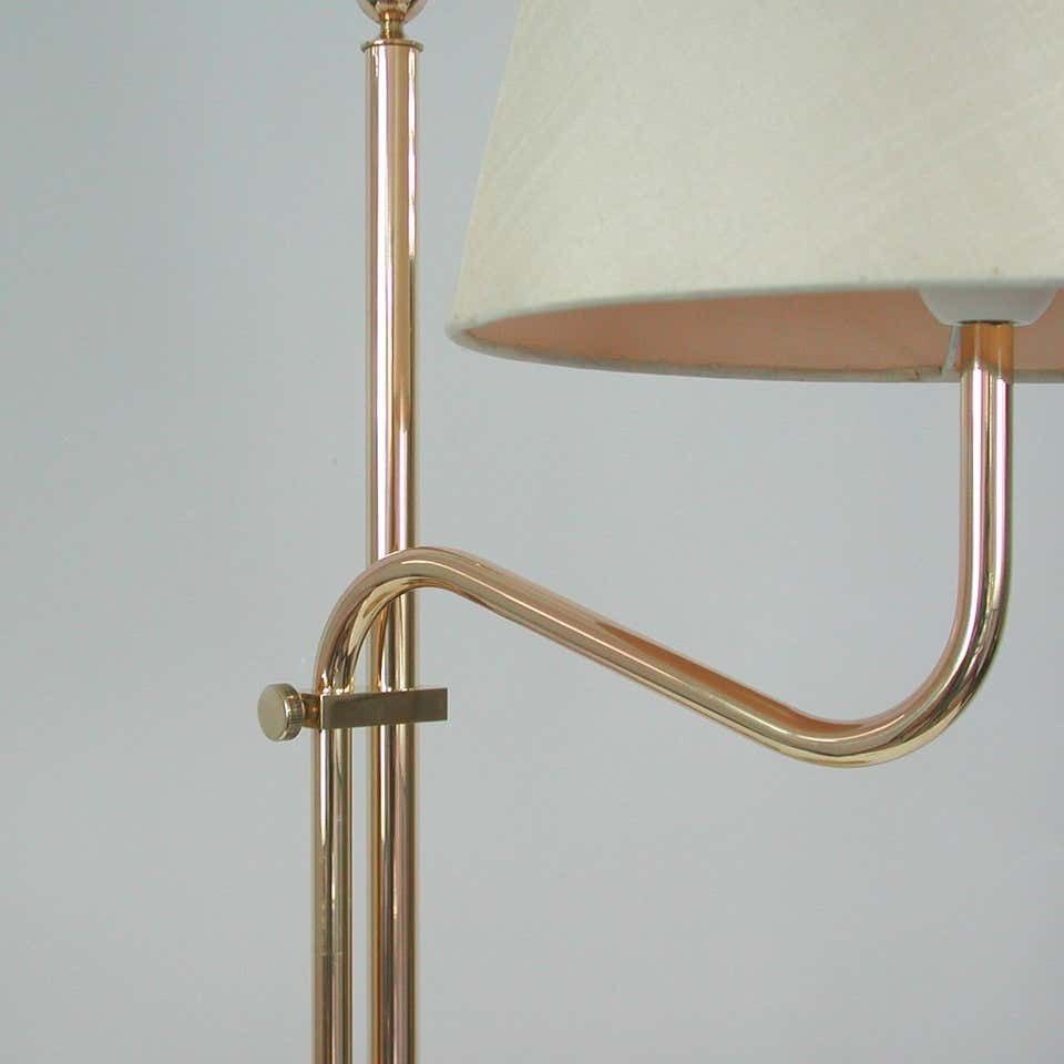 1433.0 Adjustable Brass Table Lamp By Bergboms, Sweden, 1950s photo