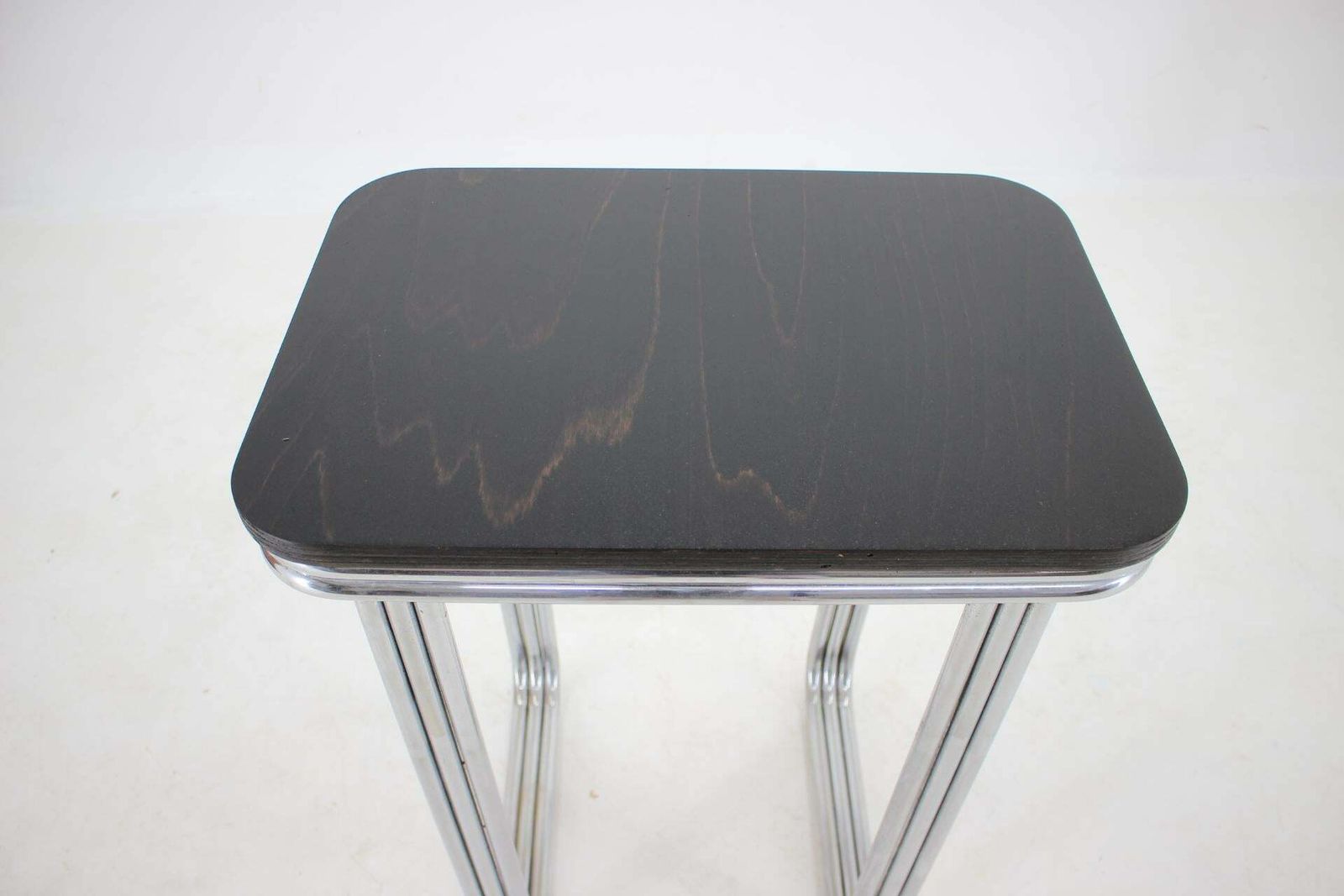 Bauhaus Art Deco Tubular Steel Chrom Table   1930s photo buy
