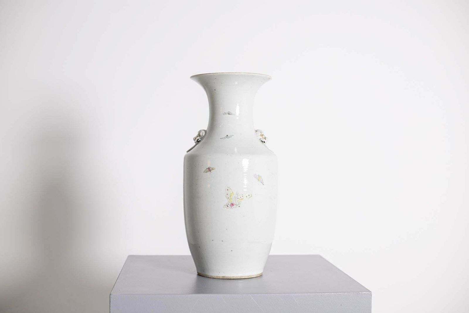 Chinese Porcelain Vase Of Ladies In The Garden photo vinterior