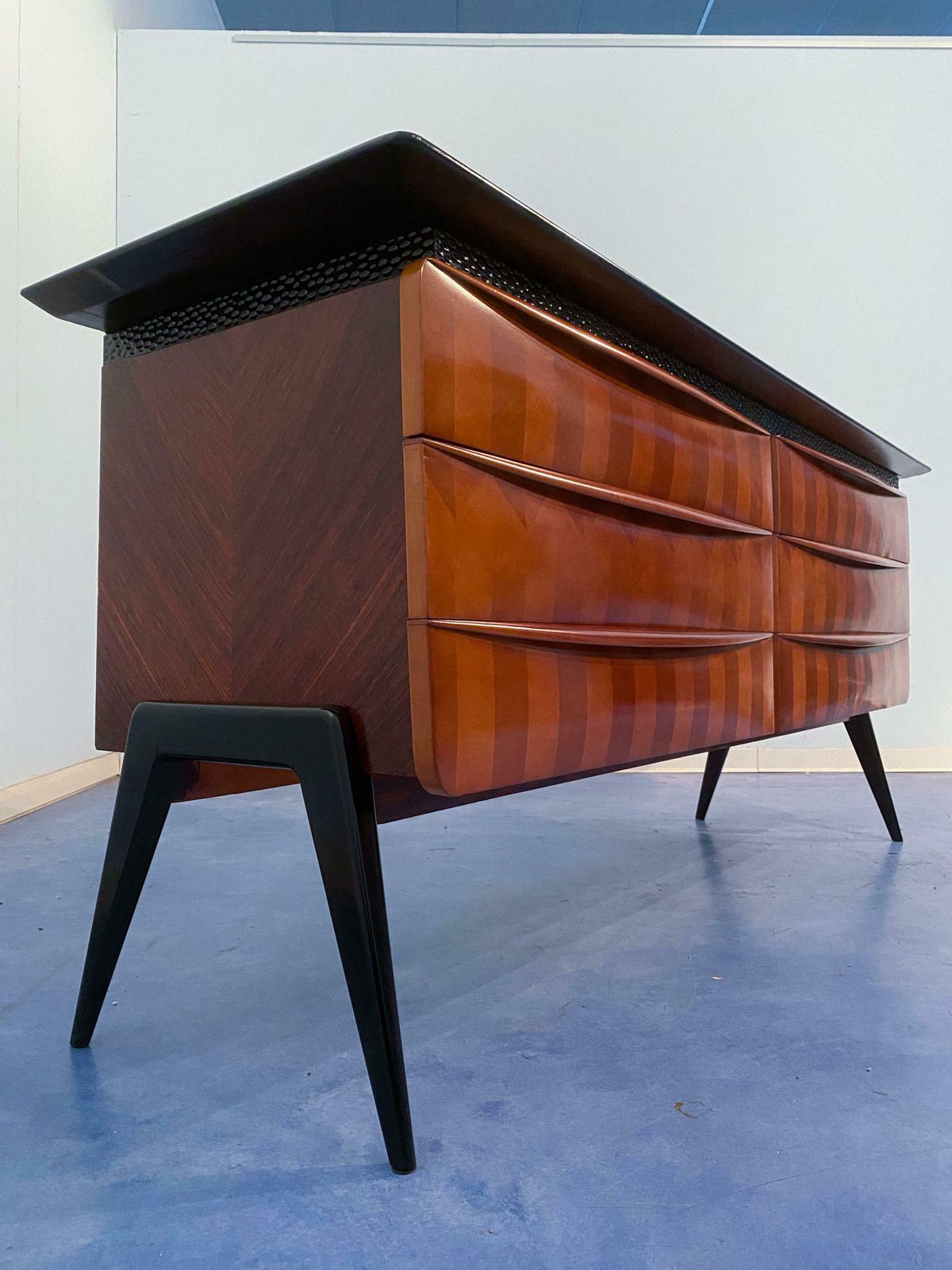 photo vintage Italian Midcentury Sideboard By La Permanente Mobili Di Cantù, 1950