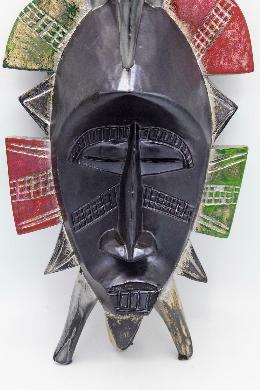 African Futurist Black Tribal Mask By Bomber Bax photo Art