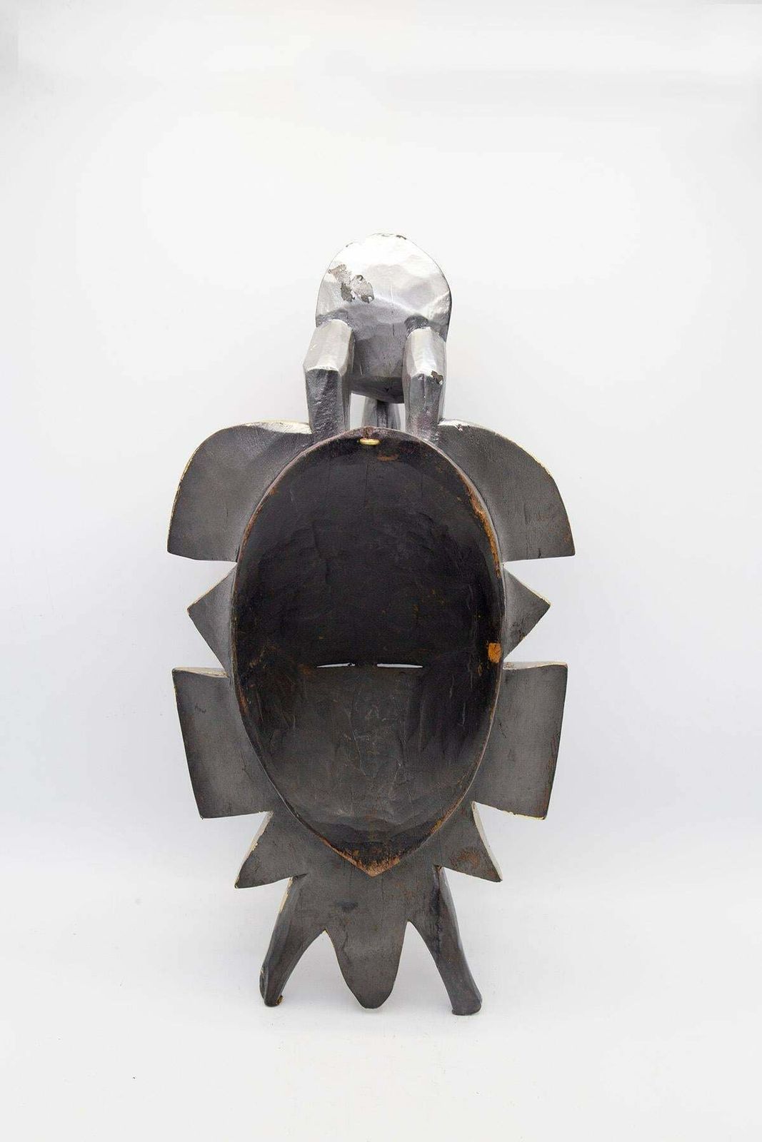 African Futurist Black Tribal Mask By Bomber Bax photo vinterior