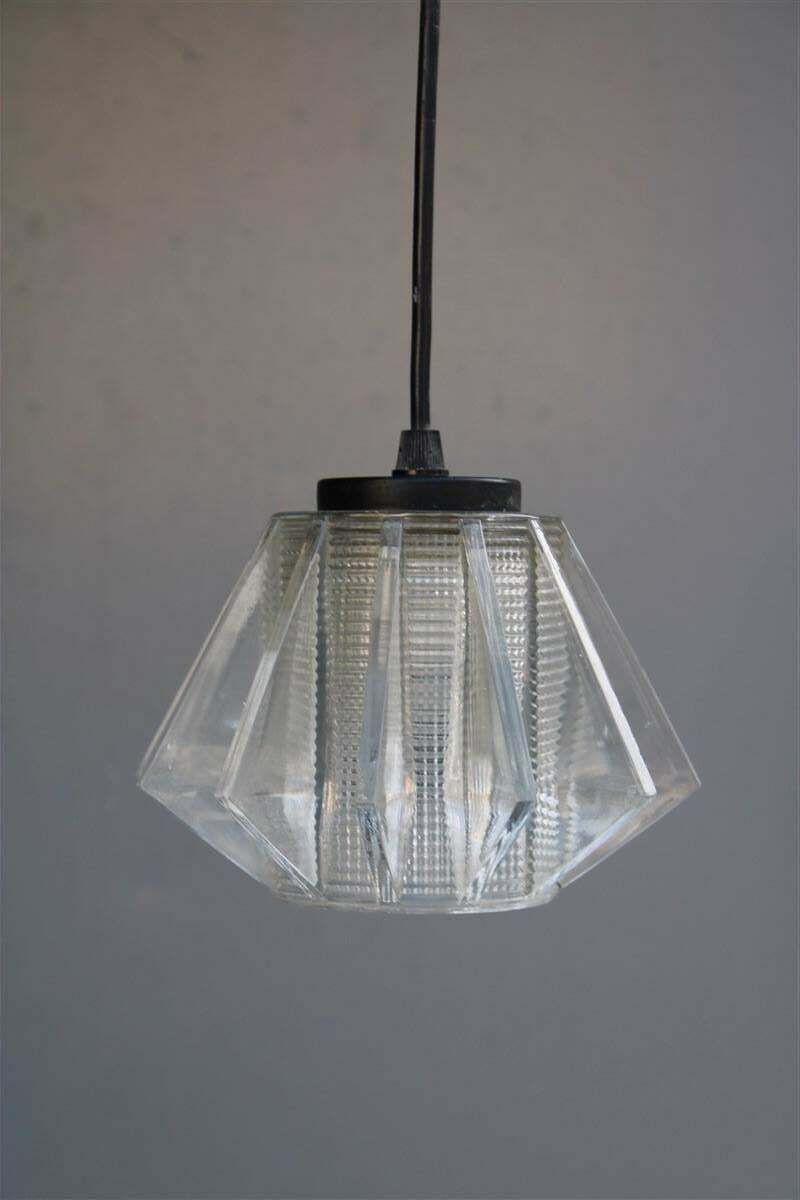 Minimal Stilux Celing Lamp Razional Light Mid Century Italian Design photo for sale