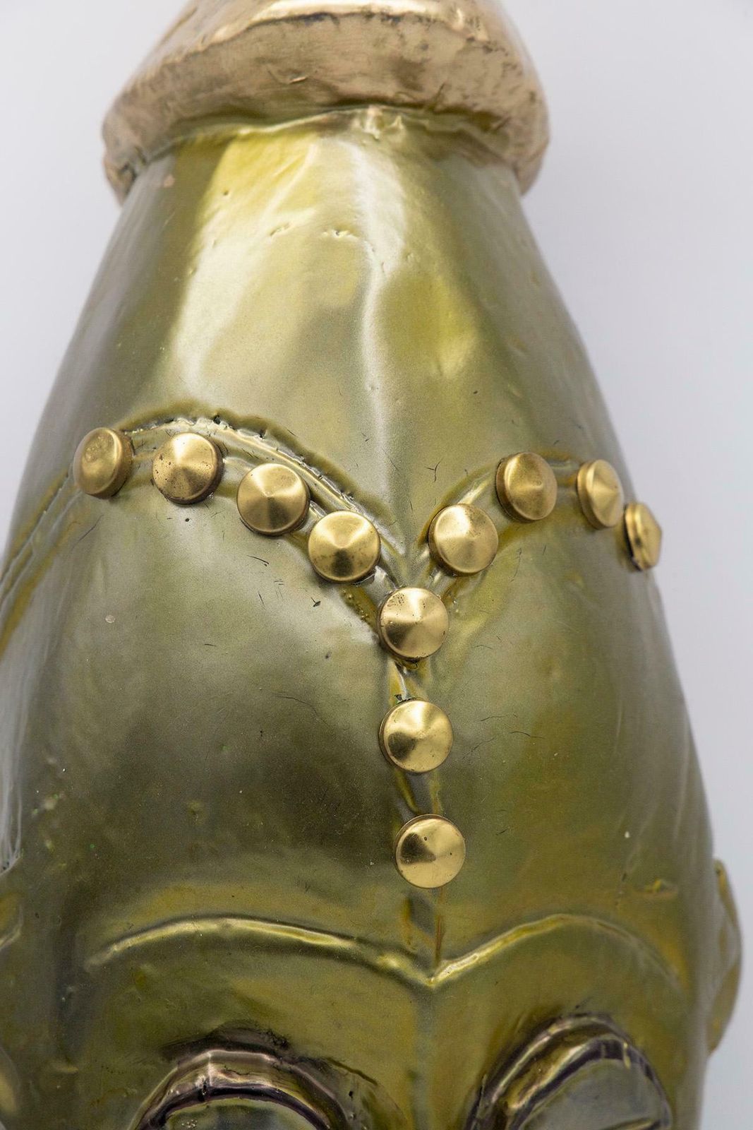 African Futurist Gold Mask Created By Bomber Bax photo 2668.0