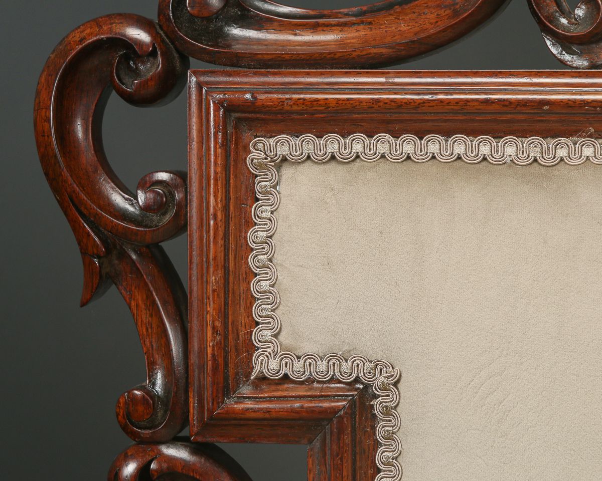 English Victorian Rosewood Prie Dieu Prayer Nursing Chair (Circa 1860) photo vinterior