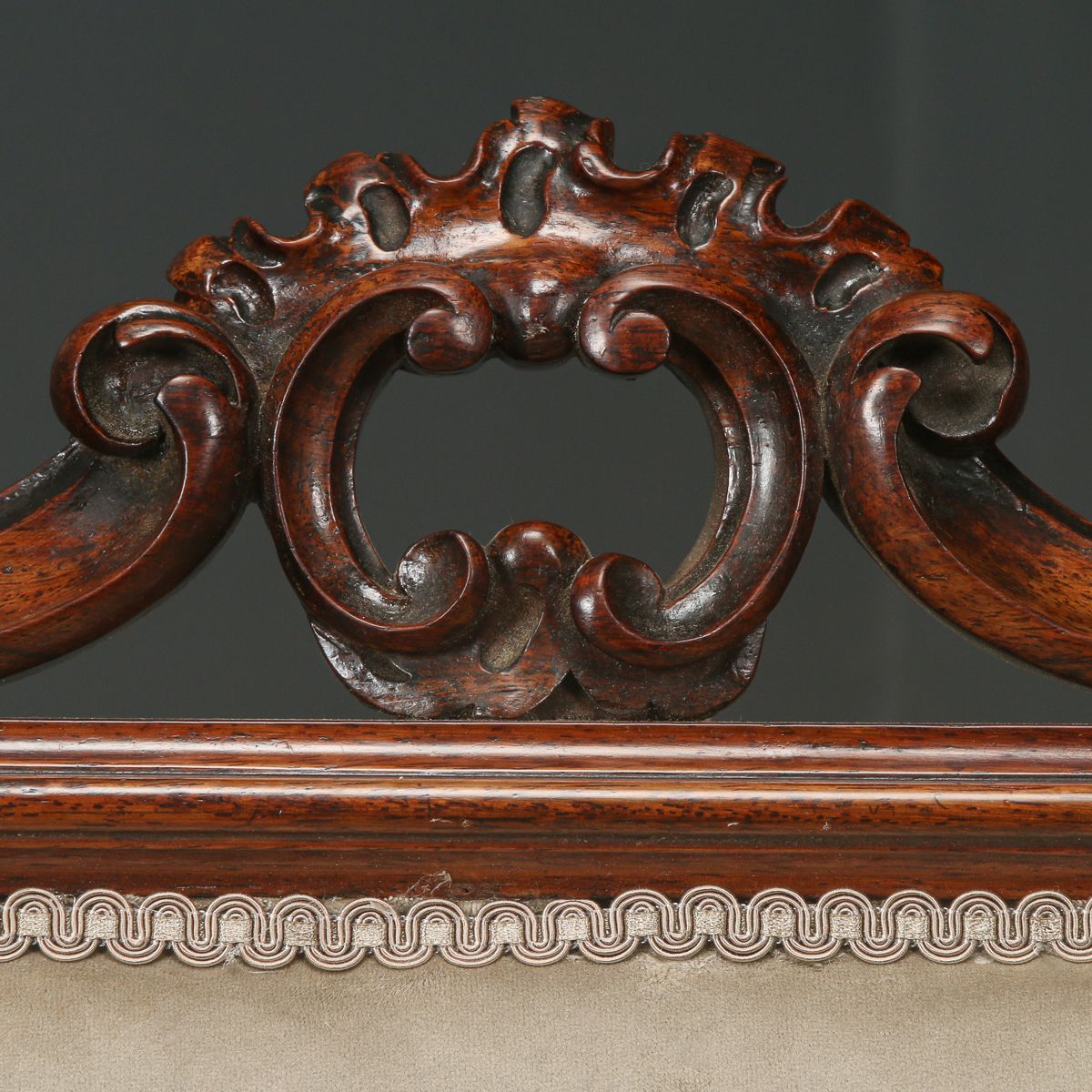English Victorian Rosewood Prie Dieu Prayer Nursing Chair (Circa 1860) photo vintage