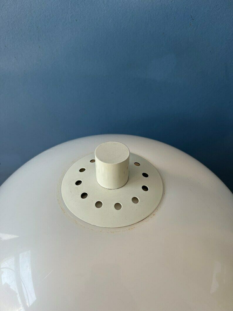 photo furniture Dijkstra Tafellamp | Vintage Paddenstoellamp | Wit Space Age Licht