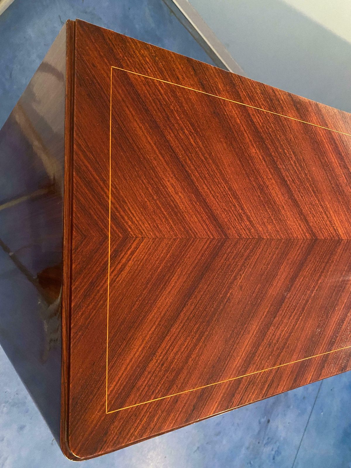 photo vinterior Italian Mid Century Modern Tall Sideboard Cabinet Designed By Paolo Buffa, 1950