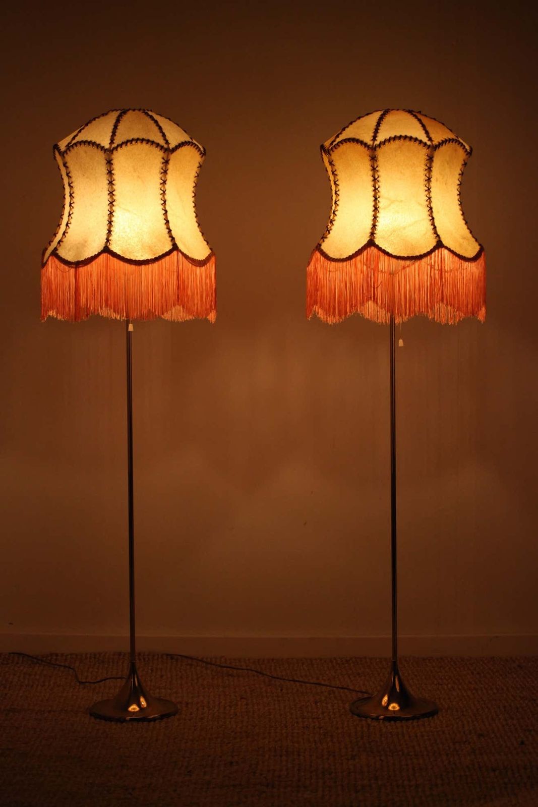 Bergboms, Pair Of Floor Lamps, G 024, Brass, Scandinavian Modern / Midcentury photo 6288.0