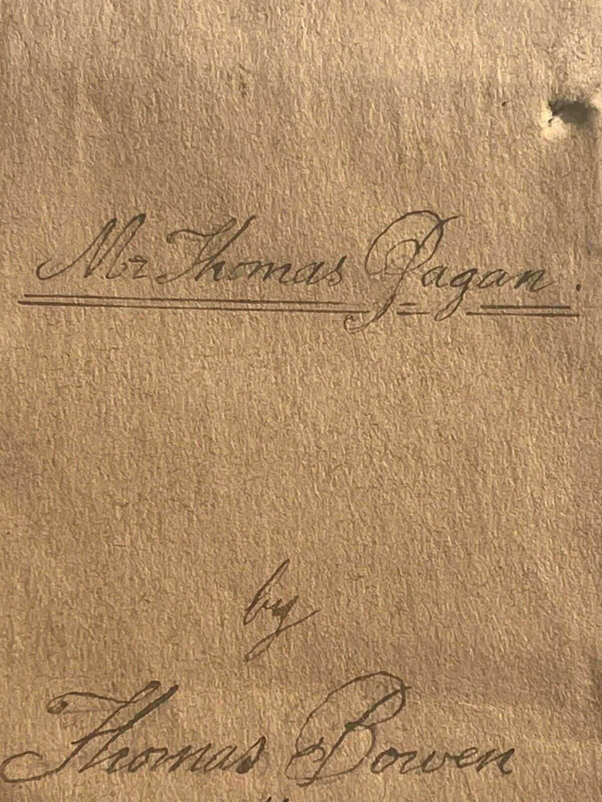 Portrait Miniature Of Thomas Pagon, By Thomas Bowen photo 595.0