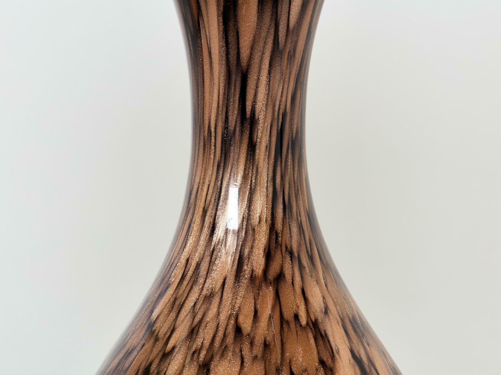 Luminaires Lampes de table Vincenzo Nason Avventurina en verre de Murano, années 1960 photo