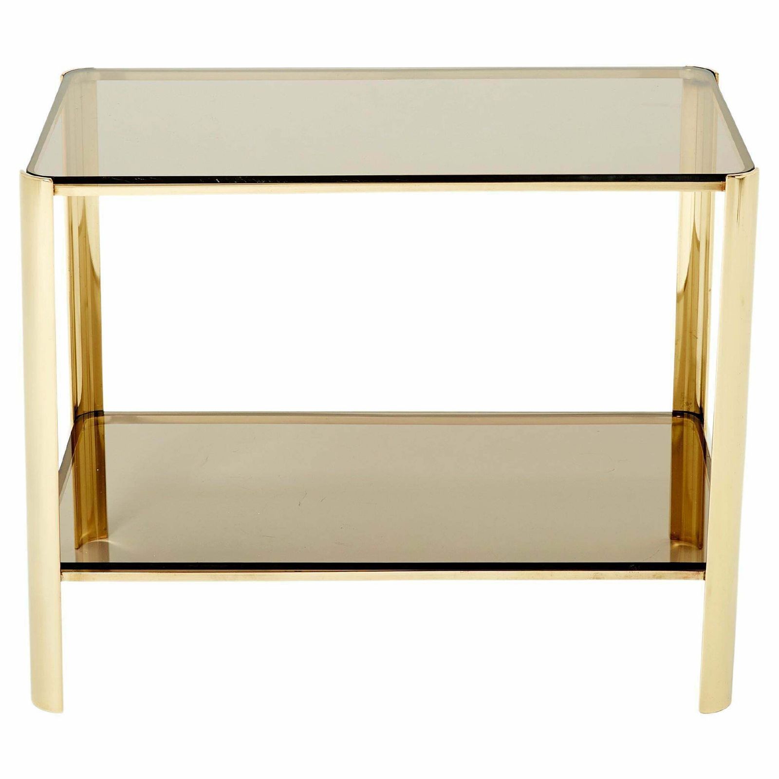 Table d'appoint à deux plateaux J.T. Lepelletier pour Broncz, années 1960
