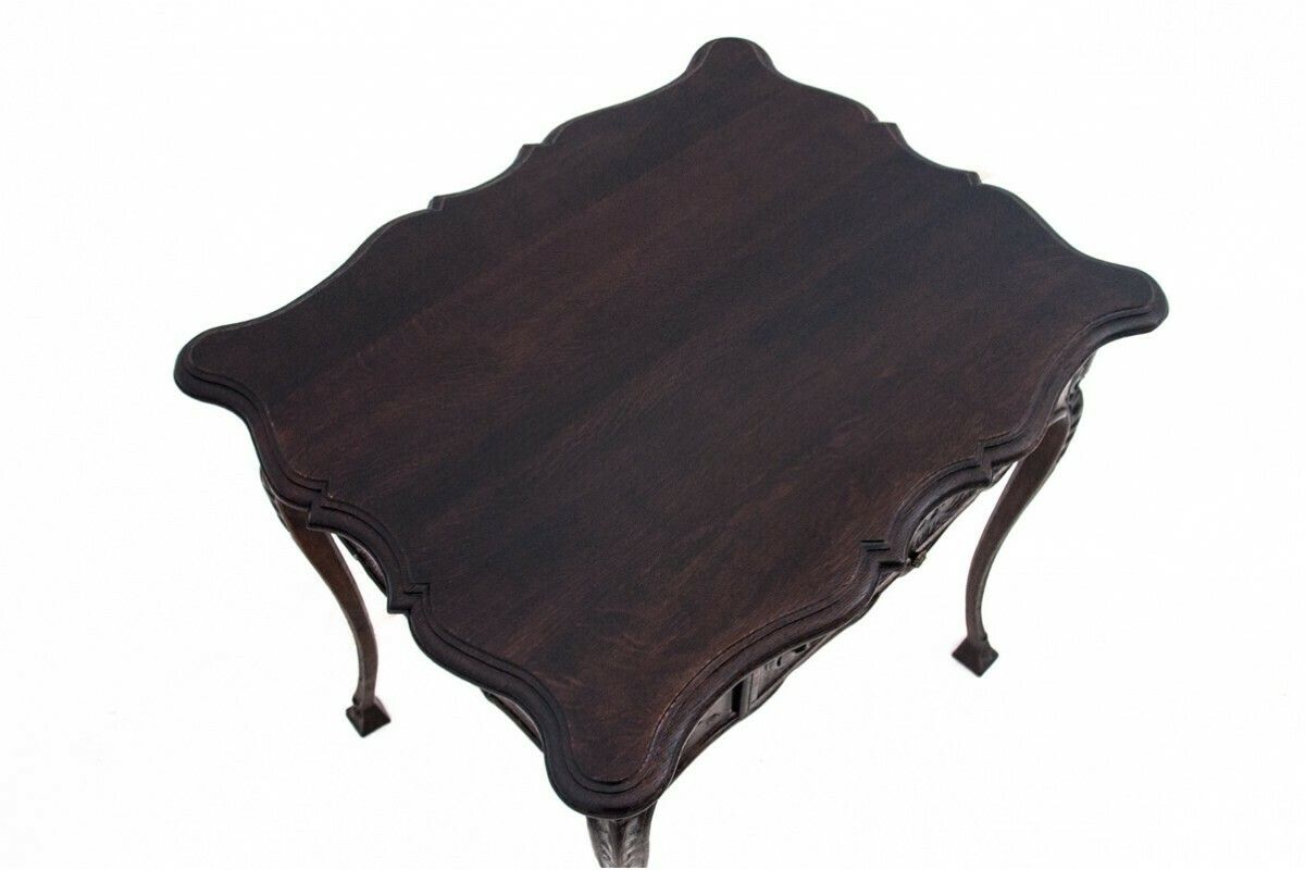 Antique Table, Western Europe, Late 19th Century. After Renovation. photo 844.0