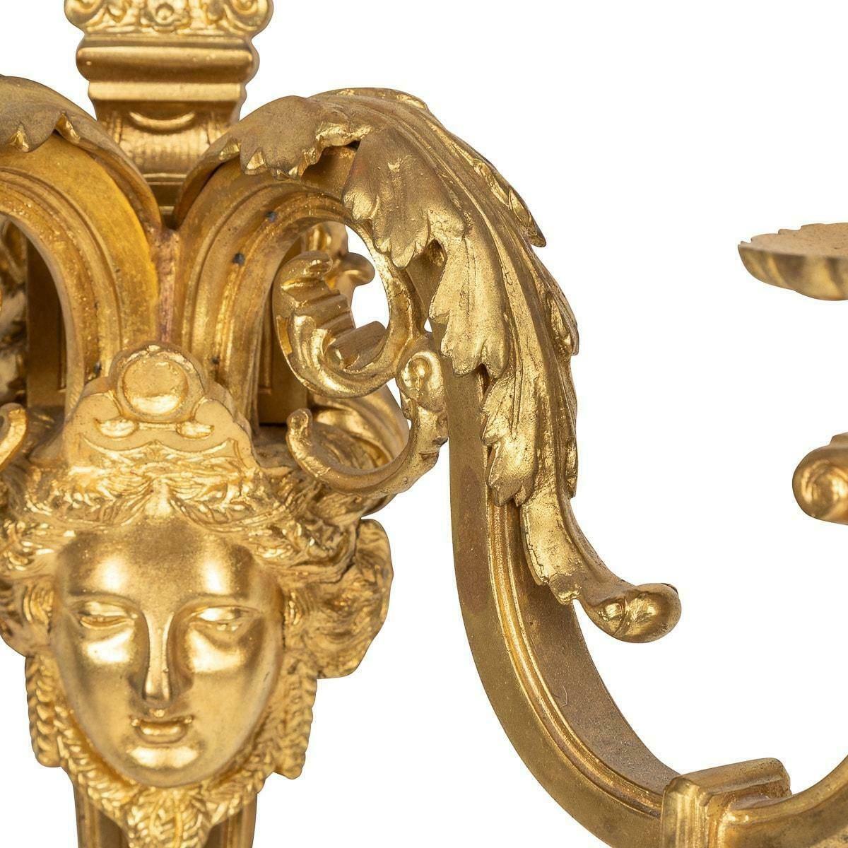 19th Century French Régence Style Ormolu D'appliques Wall Lights, C.1830 photo 2895.0