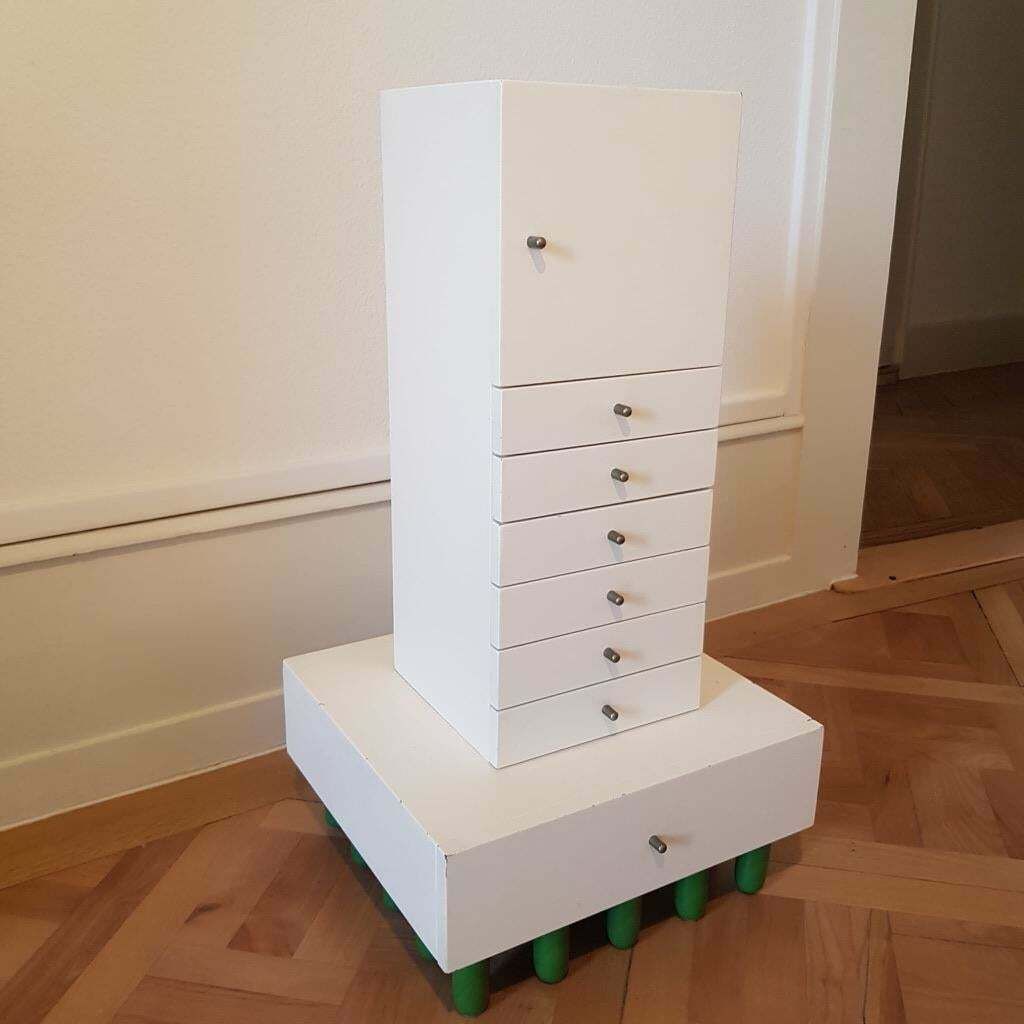 Gli Animali Miniature Cabinet By Hans Von Klier, Italy, 1969