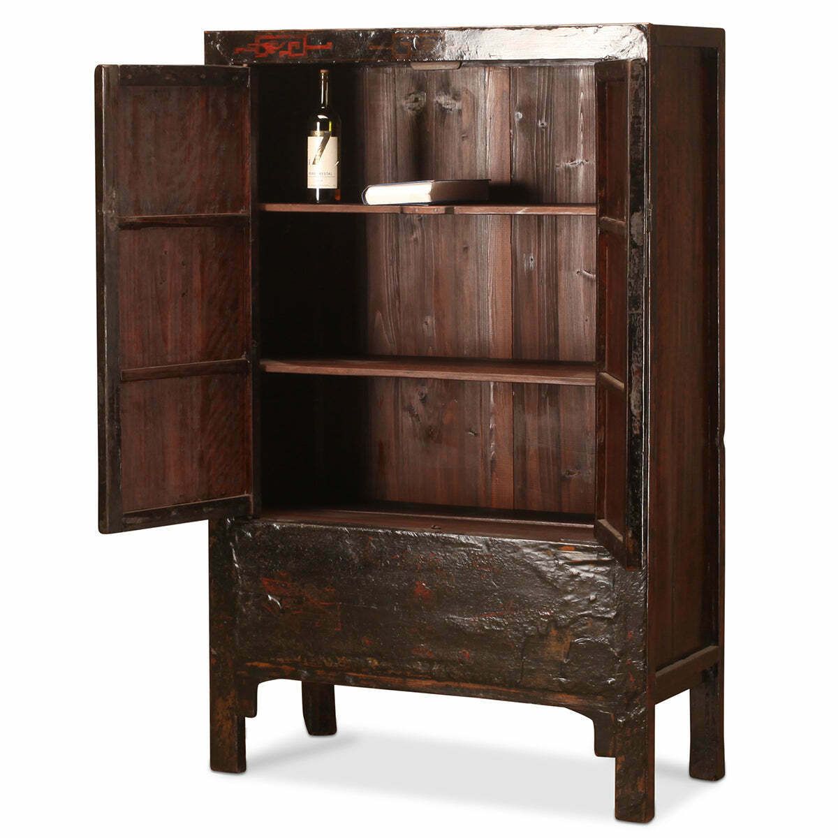 Black Lacquer Shanxi Wedding Cabinet photo Furniture