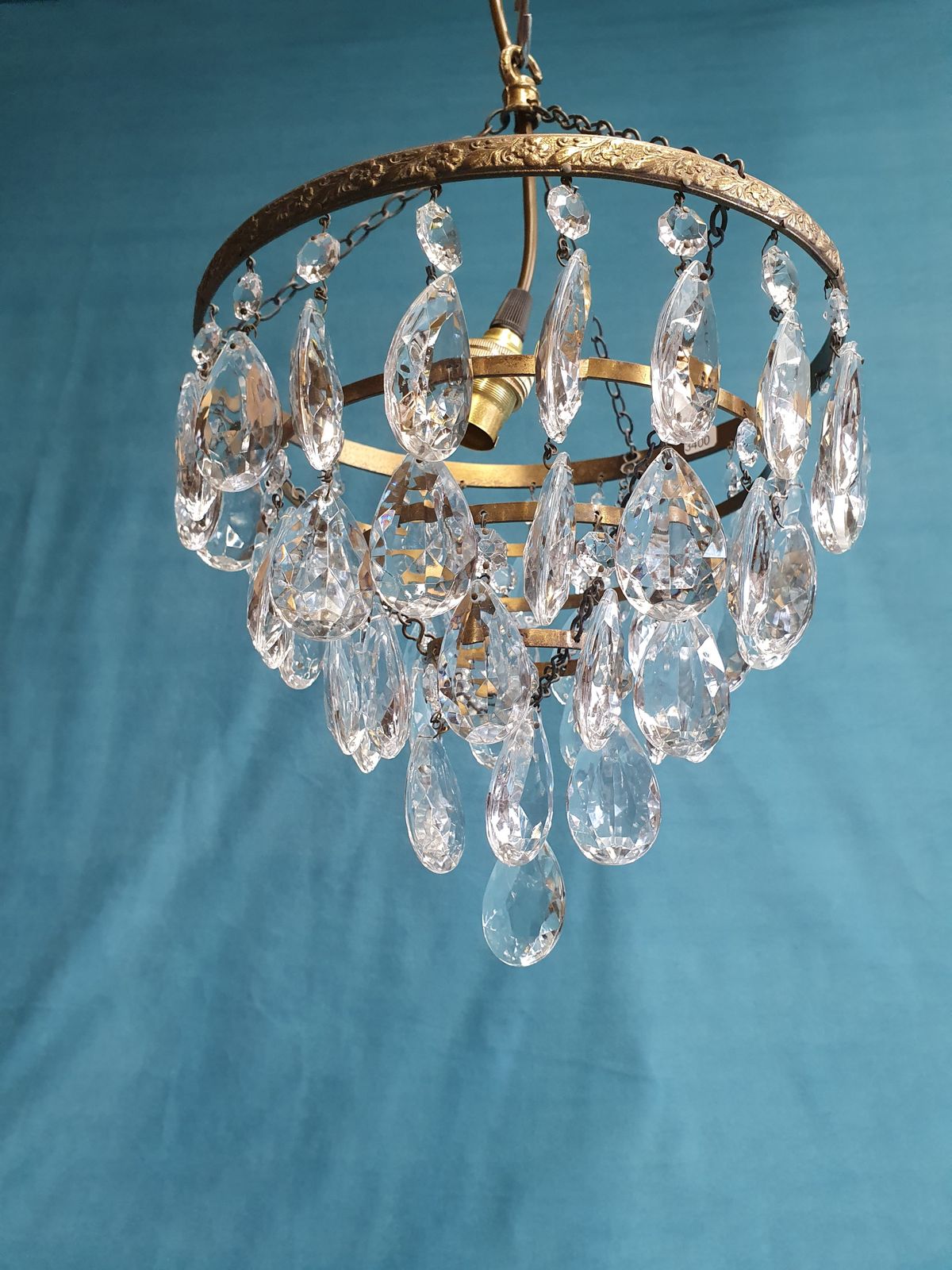 Early 20th Century Drip Chandelier photo vinterior