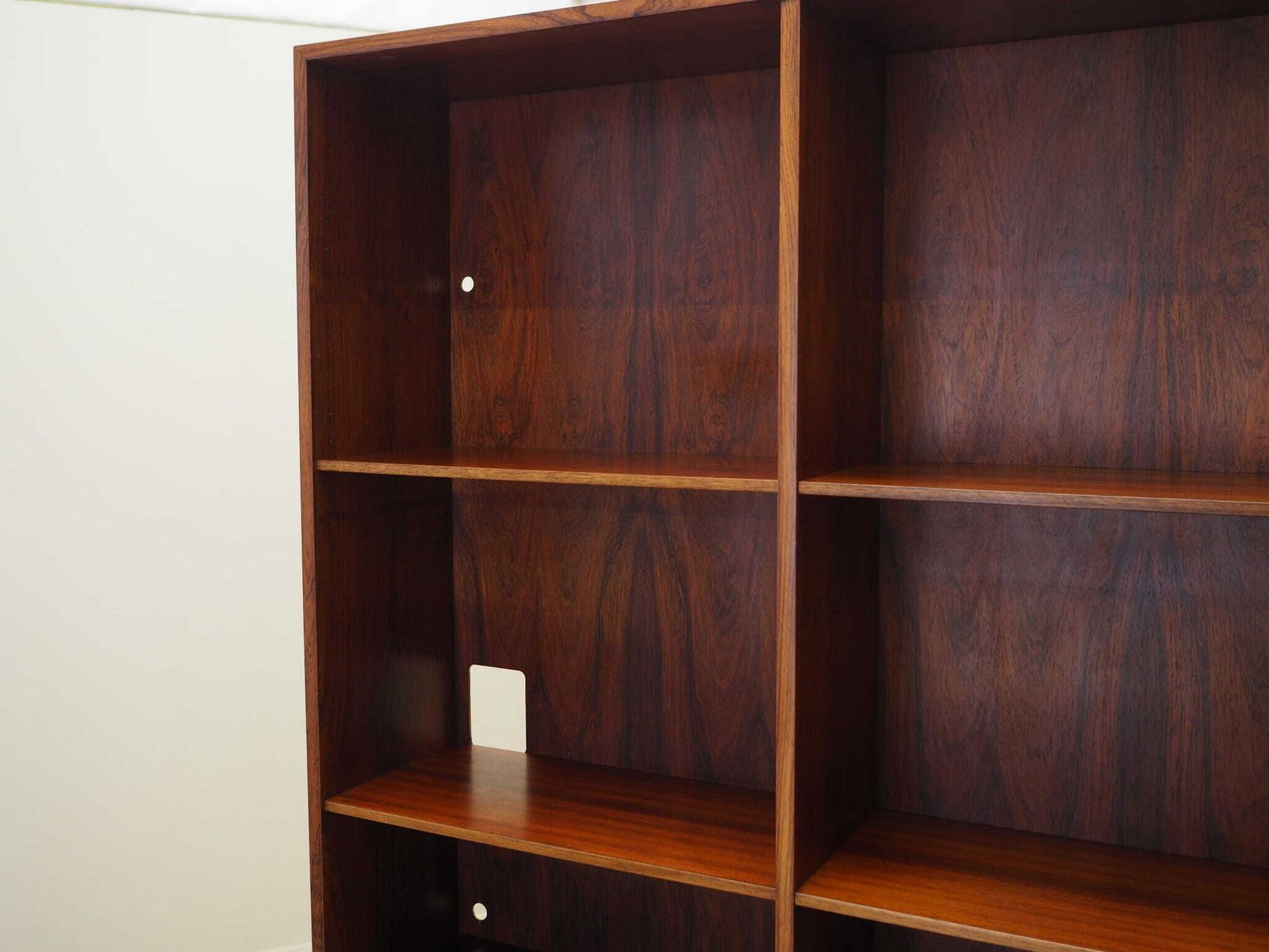 Vintage Bookcase, Danish Design, 1970s, Manufactured By Omann Jun photo vintage