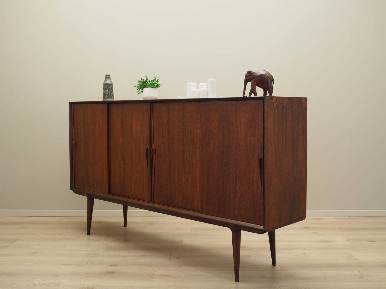 Vintage Highboard, Danish Design, 1970s, Manufacturer: Omann Jun photo Furniture