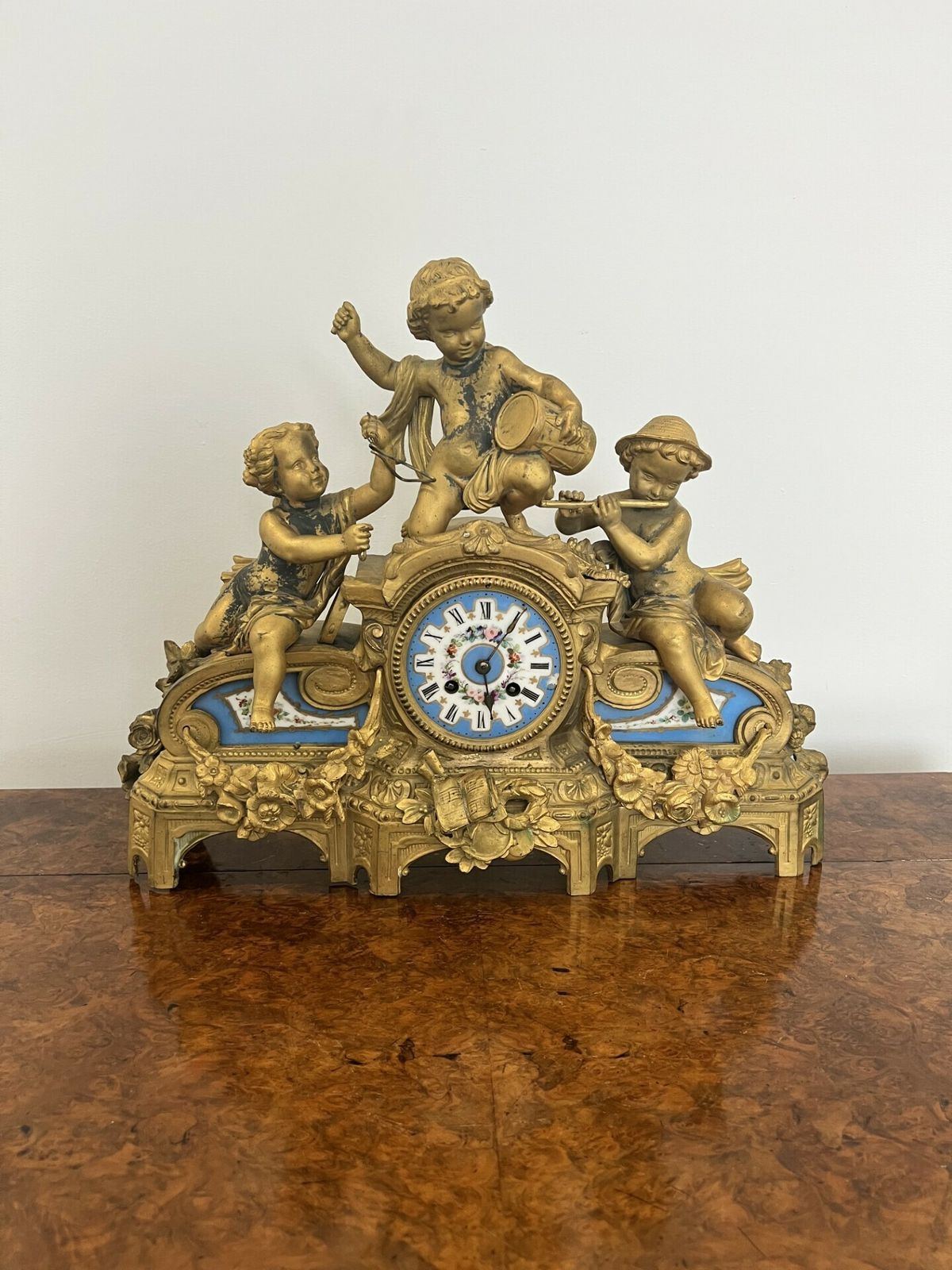 Quality Victorian Phillipe H. Mourey French Mantle Clock