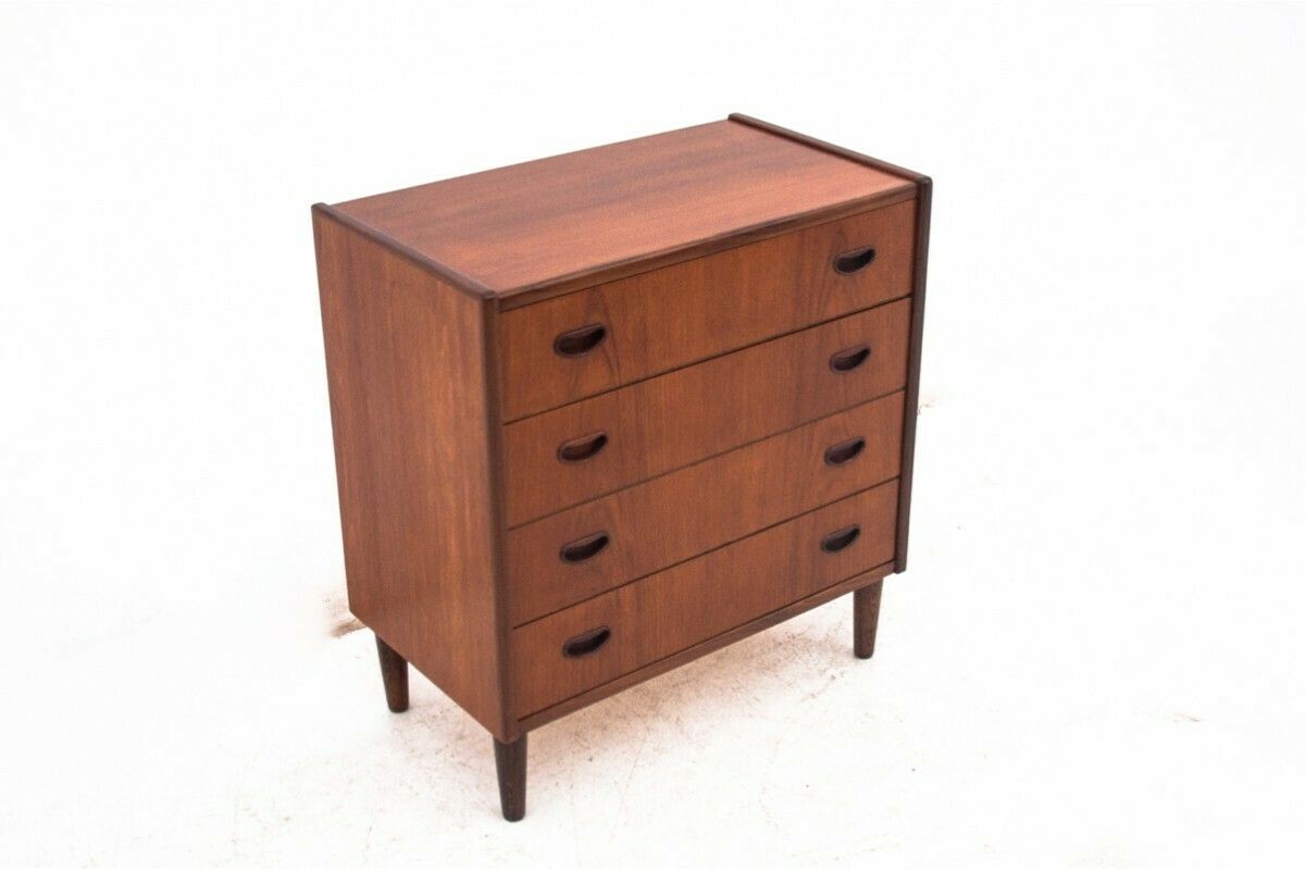 Teak Chest Of Drawers, Denmark, 1960s photo for sale