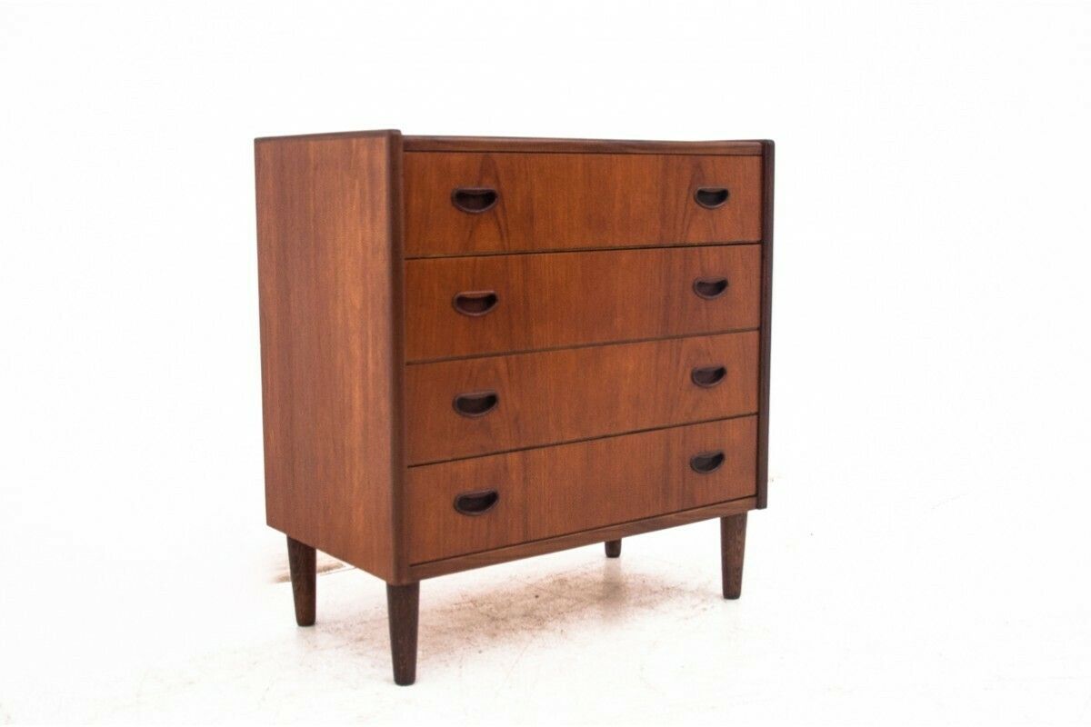 Teak Chest Of Drawers, Denmark, 1960s photo Furniture