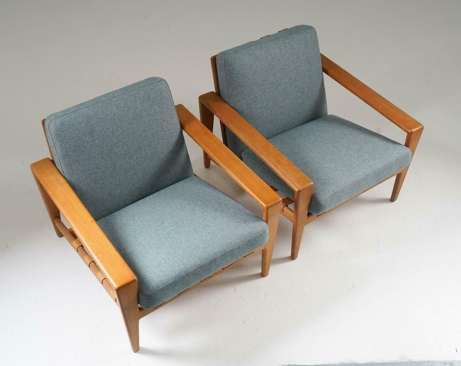 Scandinavian Mid Century Lounge Chairs "Bodö" By Svante Skogh photo for sale