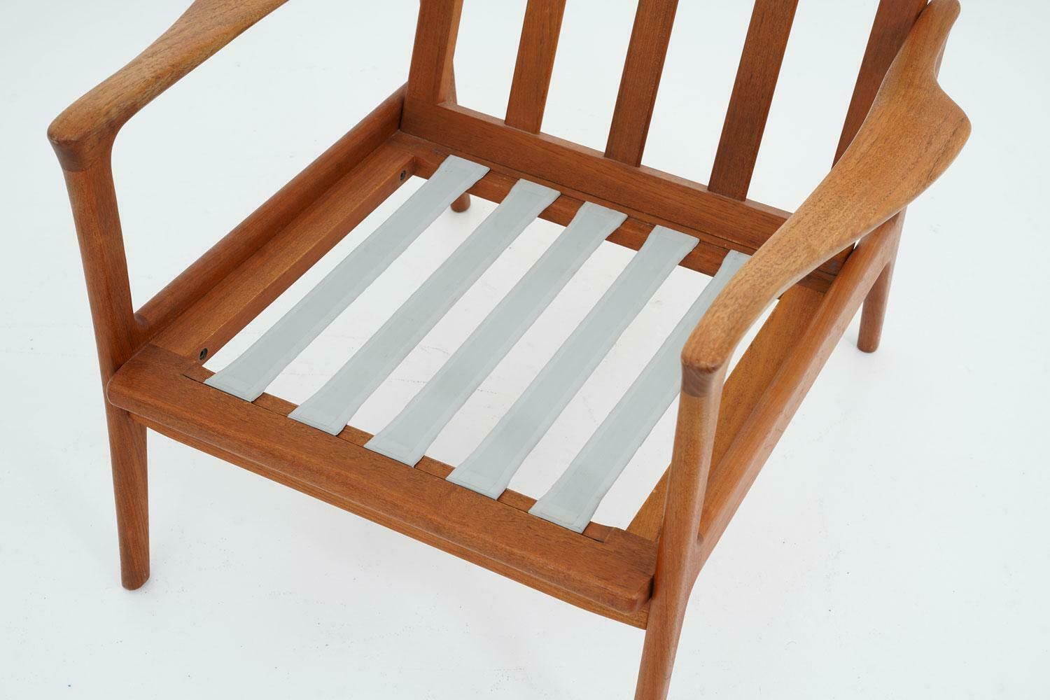 Scandinavian Easy Chairs "Böja" By Carl Erik Johansson For Bejra Möbel photo vintage