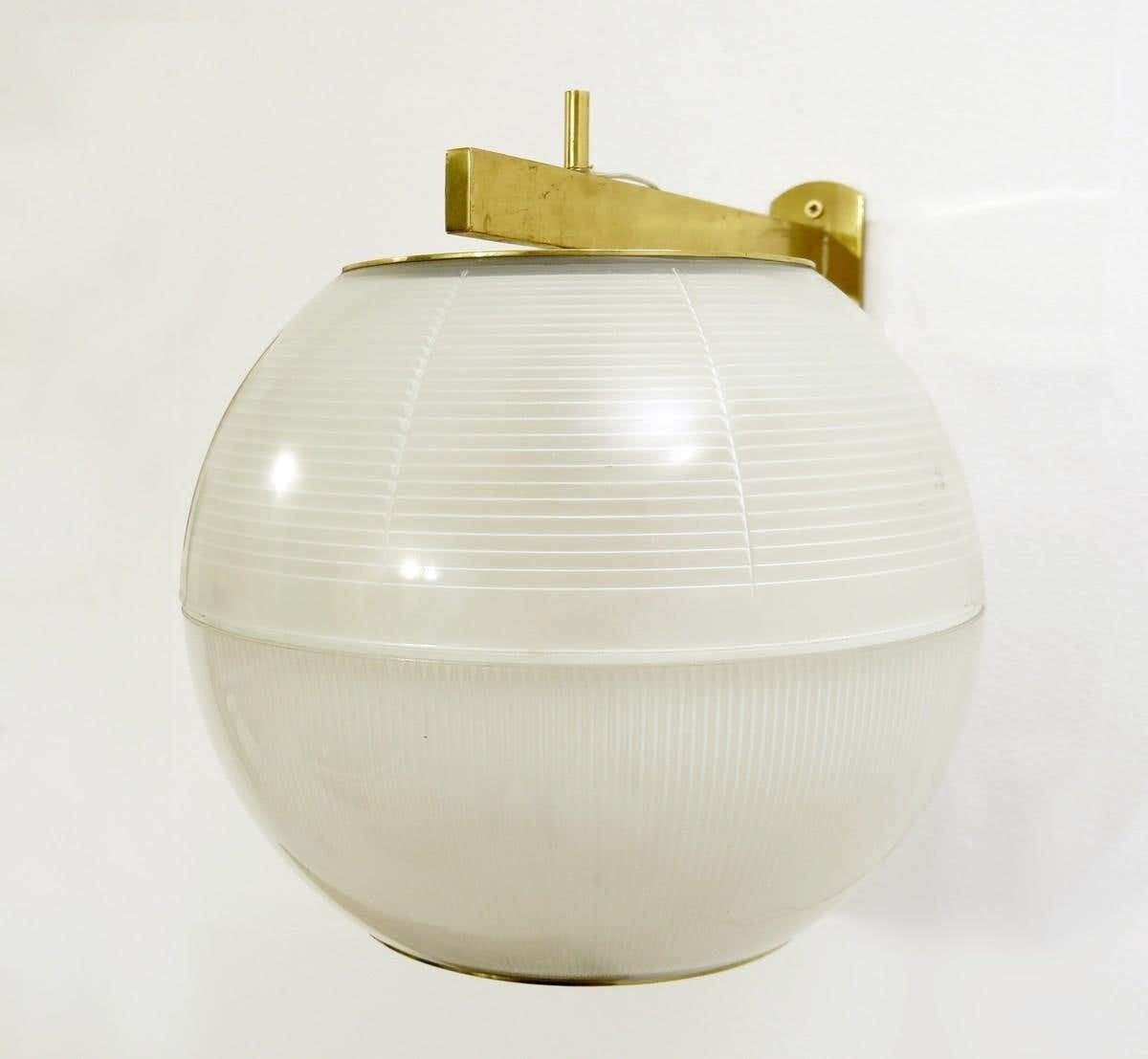 Mid Century Modern Pair Of Wall Lights By Galassia, Italy, 1960s photo vinterior