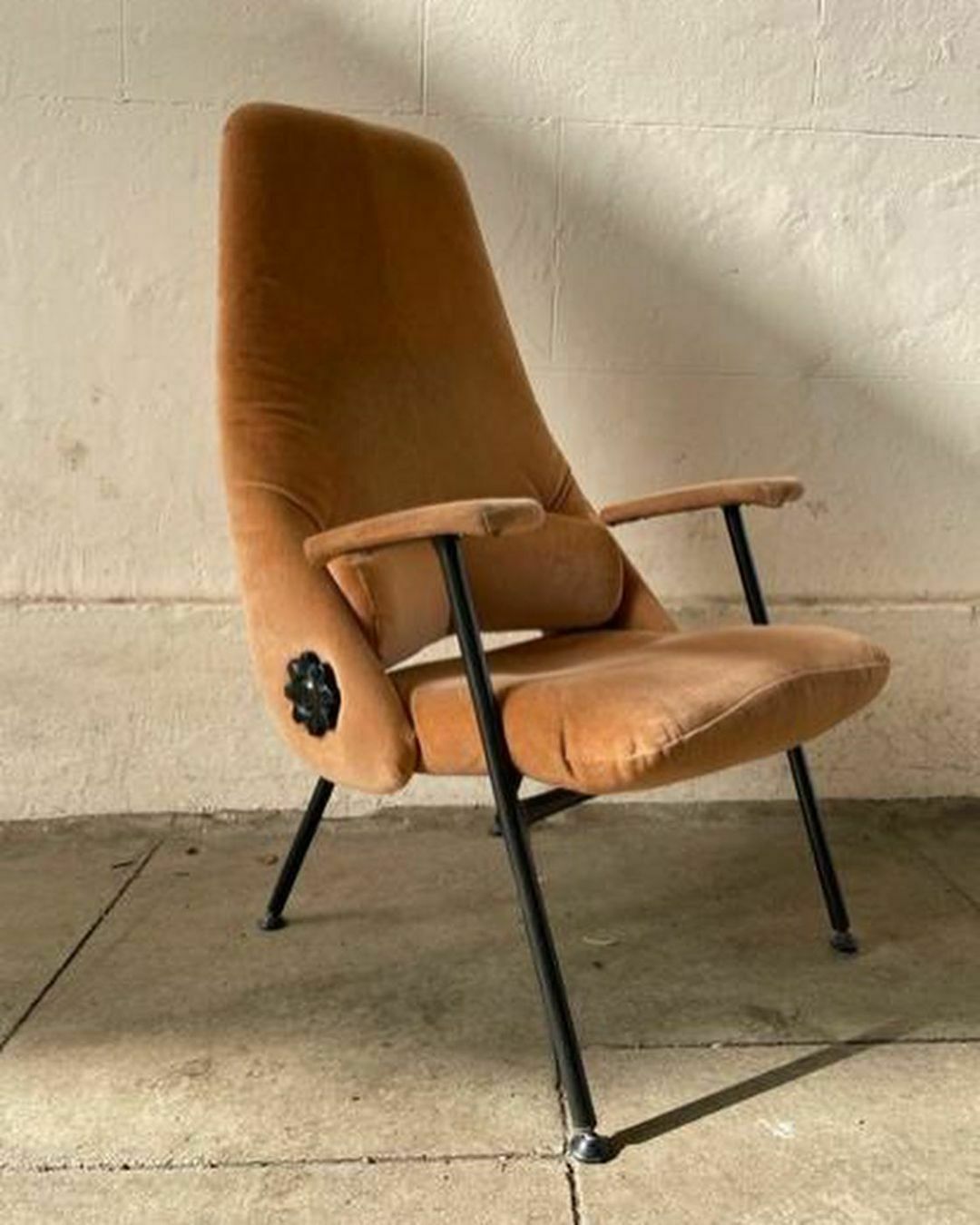 A Super, Italian Reclining Occasional Chair