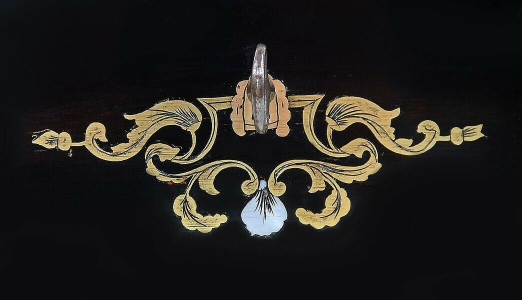 Travel Case In Precious Wood And Bone And Brass Inlays, Napoleon III Period – Mid 19th Century photo buy