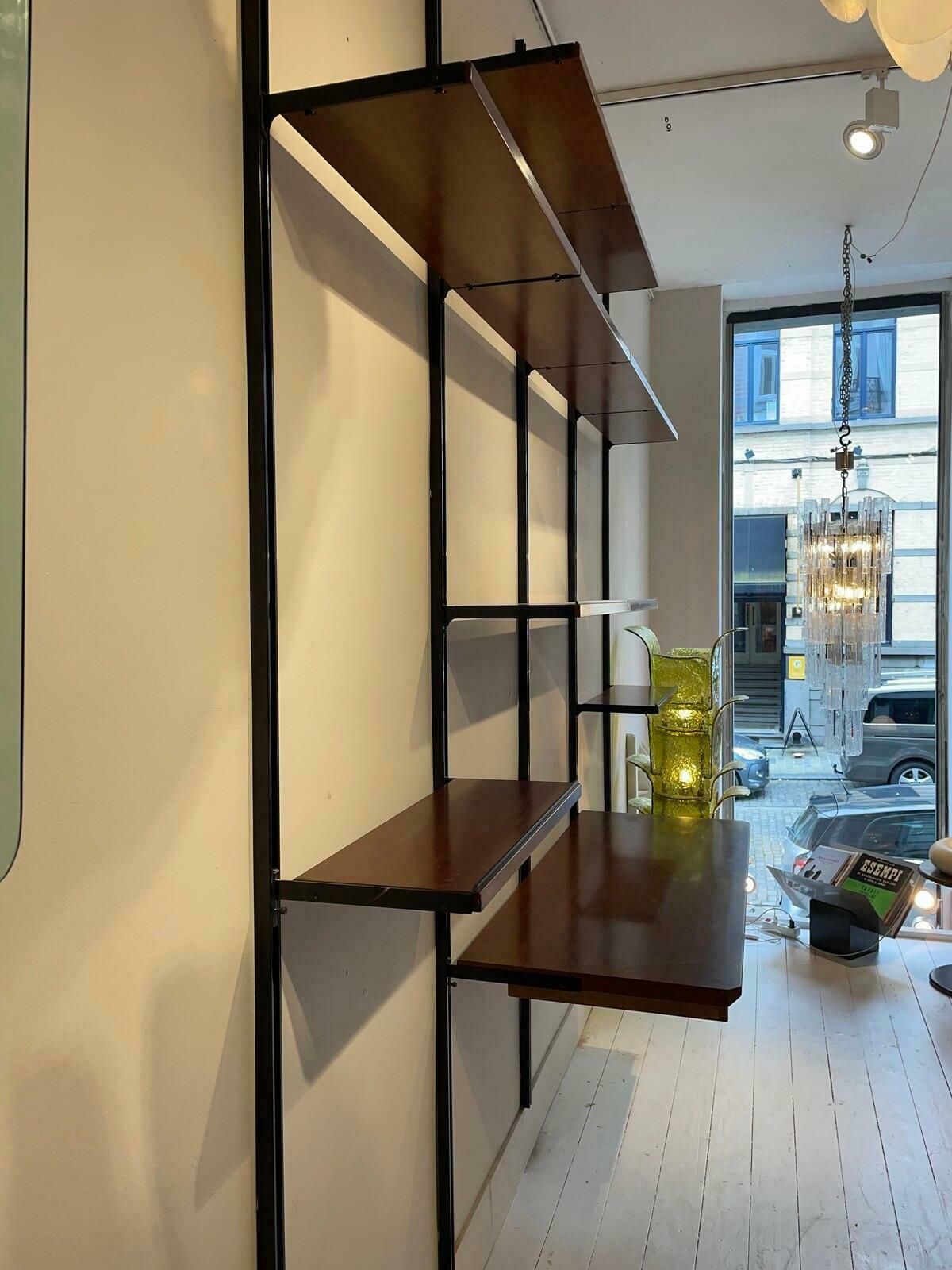 Mid Century Modern 22 Bookshelf By Osvaldo Borsani For Tecno, Italy, 1960s photo vinterior