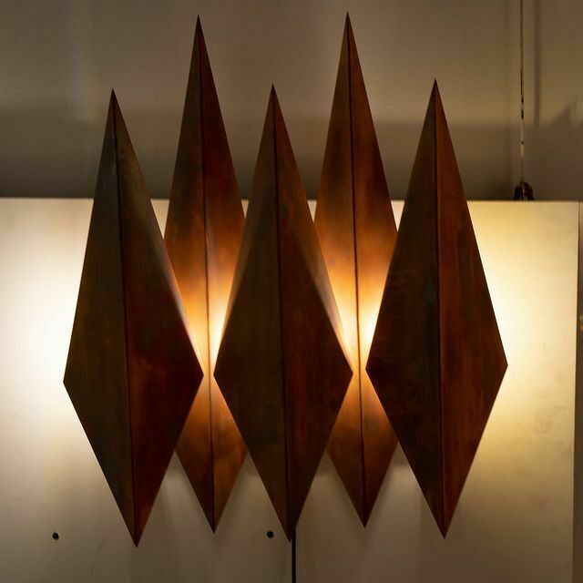 A Stunning Pair Of Wall Lamps, 1960s photo for sale