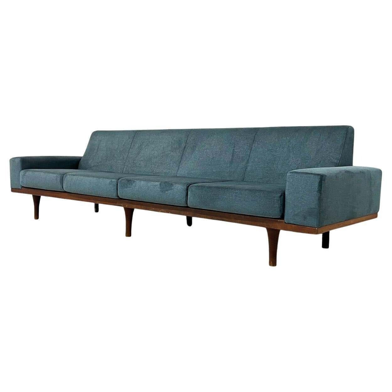 Mid Century Modern "Australia Model 50 4" Sofa By Illum Wikkelsø, Denmark, 1950s