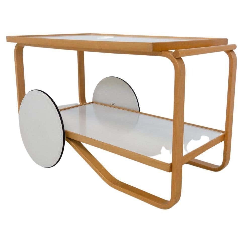 Mid Century Modern Trolley 901 By Alvar Aalto, 1950s
