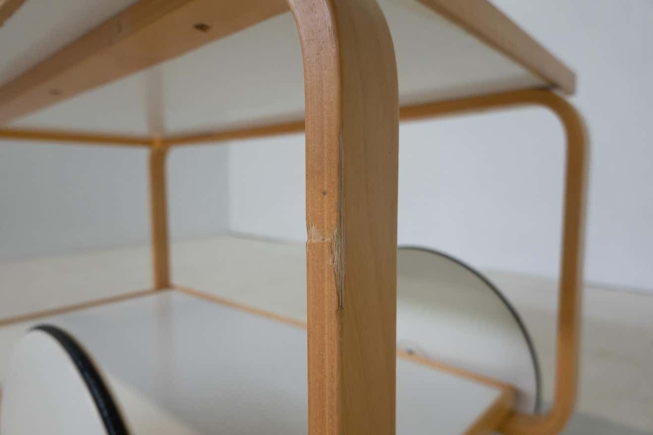 Mid Century Modern Trolley 901 By Alvar Aalto, 1950s photo furniture