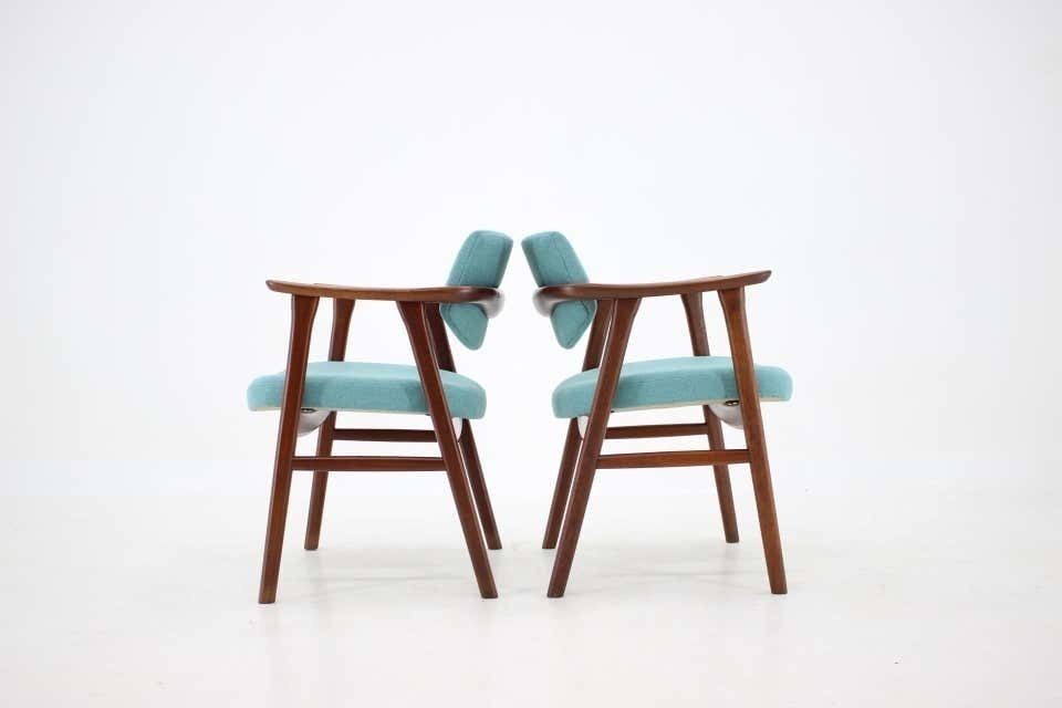 1960s Very Rare Erik Kierkegaard Teak Dining Chairs, Set Of 8 photo 9881.0