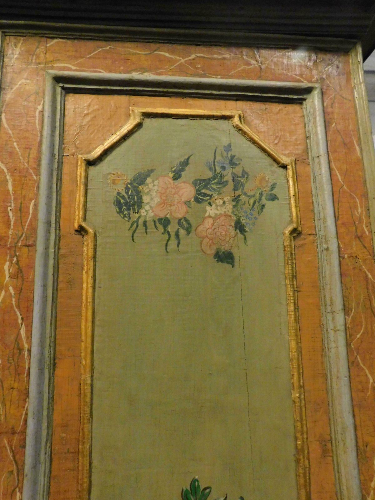 Painted Cabinet, Double Doors With Maritime Views, Genoa 'Italy', 18th Century photo vinterior
