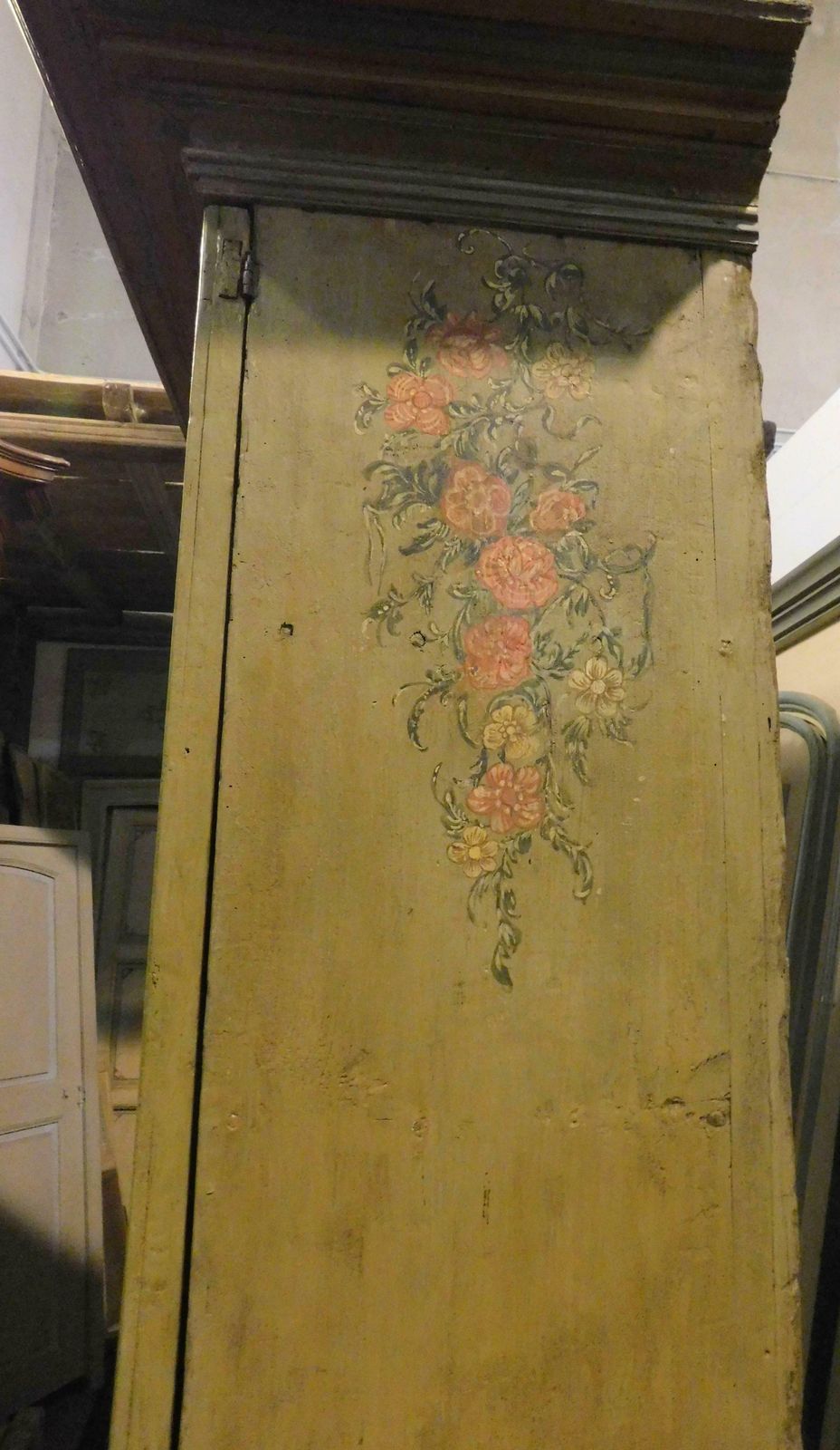 photo for sale Painted Cabinet, Double Doors With Maritime Views, Genoa 'Italy', 18th Century