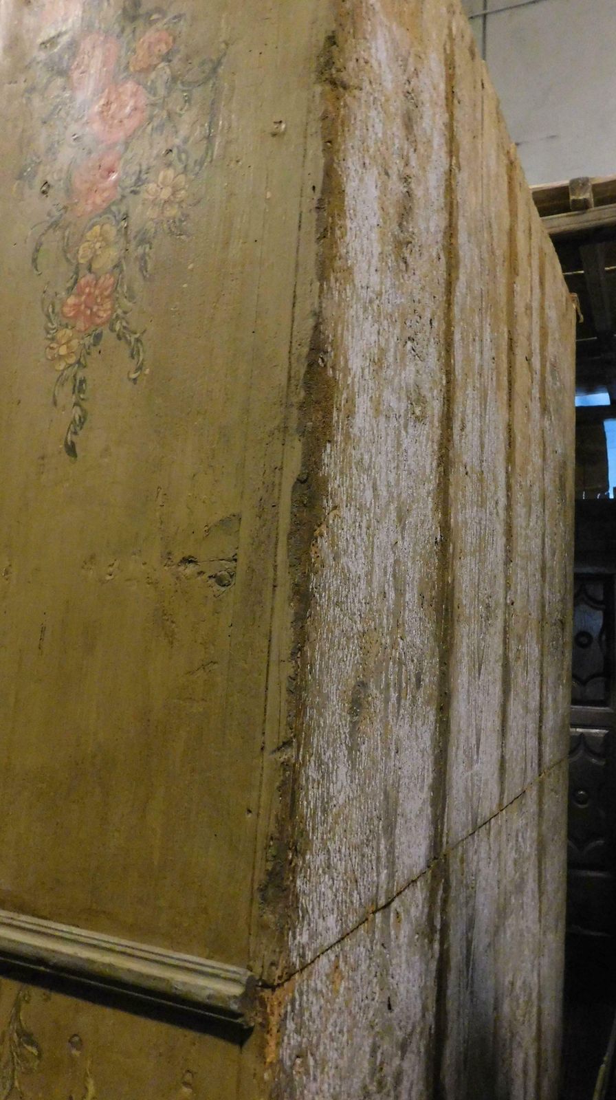 4253.0 Painted Cabinet, Double Doors With Maritime Views, Genoa 'Italy', 18th Century photo